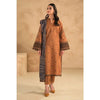 NA-18 : 3 PIECE UNSTITCHED PREMIUM DHANAK EMBROIDERED DRESS