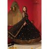 FR-03 : 4-PIECE UN-STITCHED EMBROIDERED PARTY WEAR FROCK