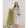 GW-01 : 3-PIECE UN-STITCHED EMBROIDERED PREMIUM LAWN DRESS