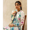 ZSJ-01 : 3-PIECE UN-STITCHED EMBROIDERED PREMIUM LAWN DRESS