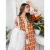 MC-01 : 3-PIECE UN-STITCHED EMBROIDERED PREMIUM LAWN DRESS