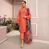 NA-11 : 3-PIECE UN-STITCHED EMBROIDERED PREMIUM LAWN DRESS