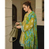 ZA-01 : 3-PIECE UN-STITCHED EMBROIDERED PREMIUM LAWN DRESS