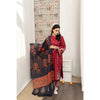 LC-32 : 3 PIECE UN-STITCHED EMBROIDERED PREMIUM DHANAK DRESS