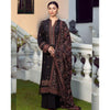 LC-38 : 3 PIECE UN-STITCHED FULL HEAVY EMBROIDERED PREMIUM DHANAK DRESS