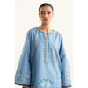 NA-40 : 3-PIECE UN-STITCHED EMBROIDERED PREMIUM LAWN DRESS