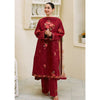 NA-30 : 3-PIECE UN-STITCHED EMBROIDERED PREMIUM LAWN DRESS