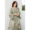 OA-08 : 3 PIECE UN-STITCHED PREMIUM LAWN DIGITAL PRINTED DRESS